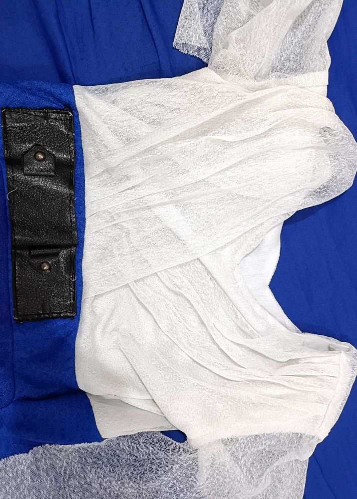 Blue &amp; Black Beutiful Top
