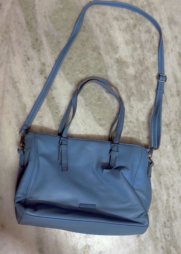 Caprese Denim Blue Tote Bag ✨🦋🧿🩵