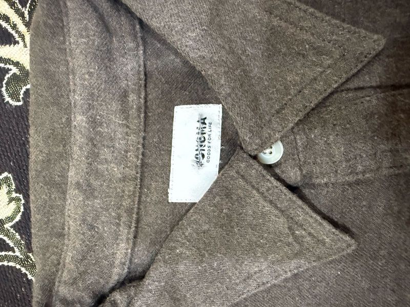 Yongma Brown Button-Up Shirt Msize