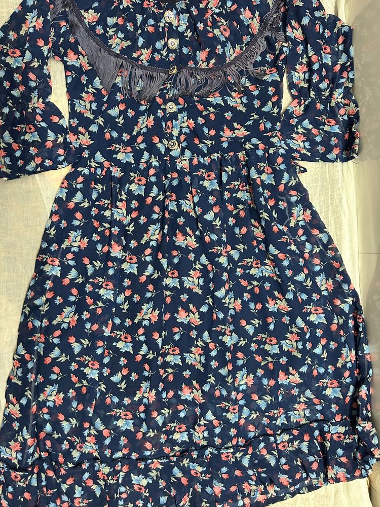 Floral Classy Dress