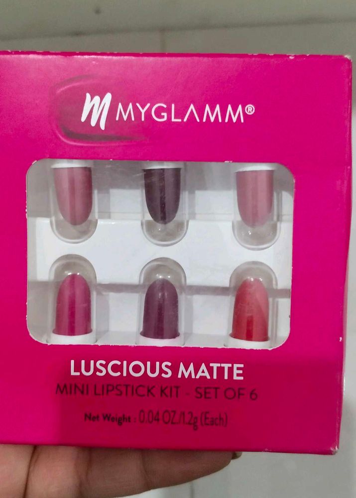 MyGlamm Luscious Matte Lipstick Set