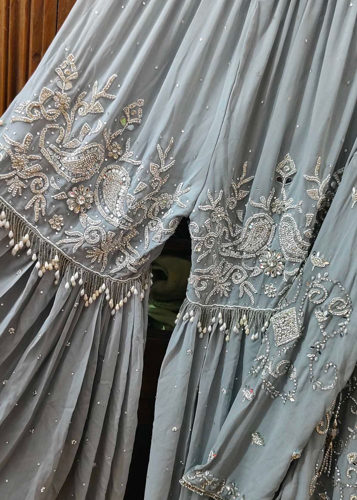 unique daimond work L size sharara 😍🔥