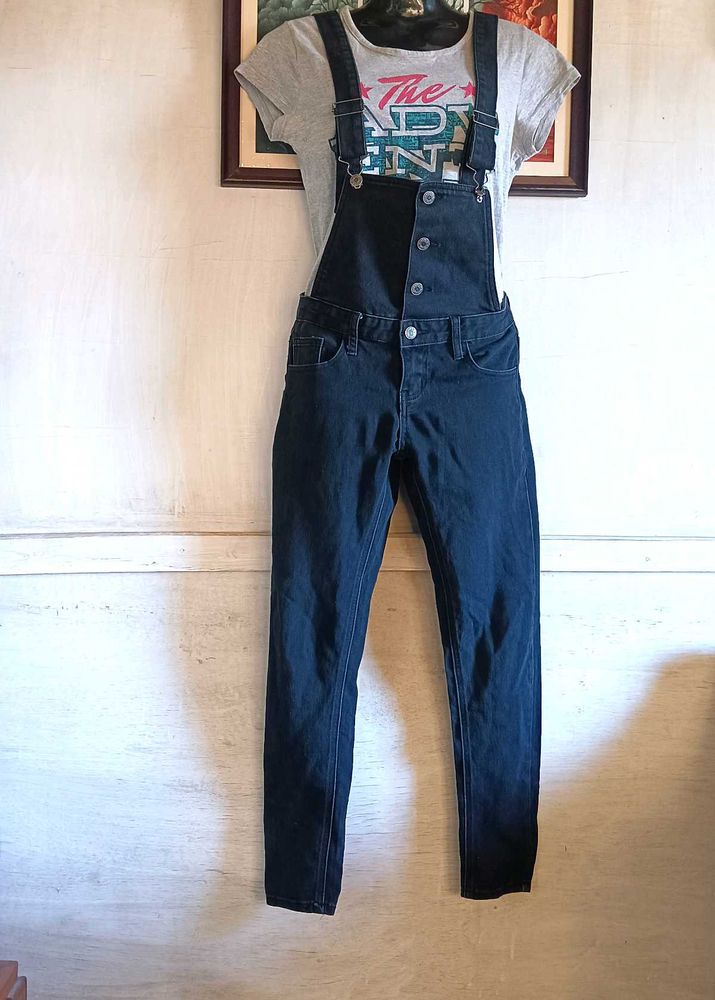 Denim Overalls