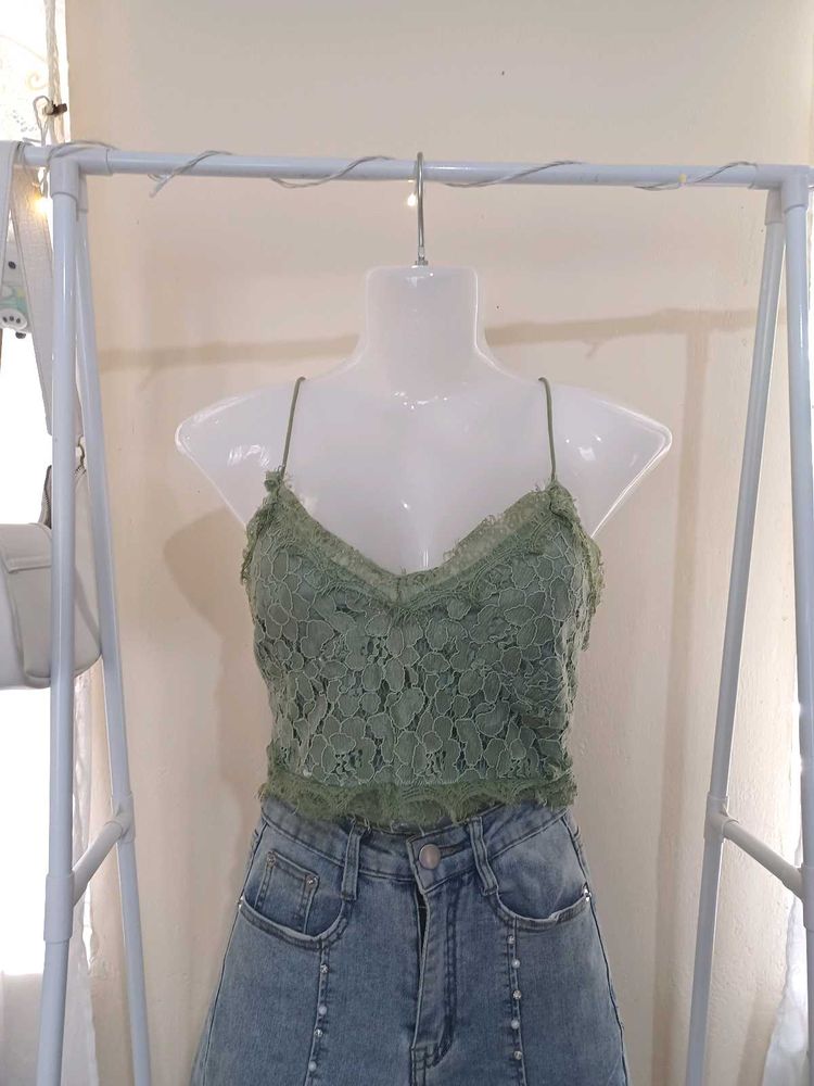 Mint Lace CamiTop🍃