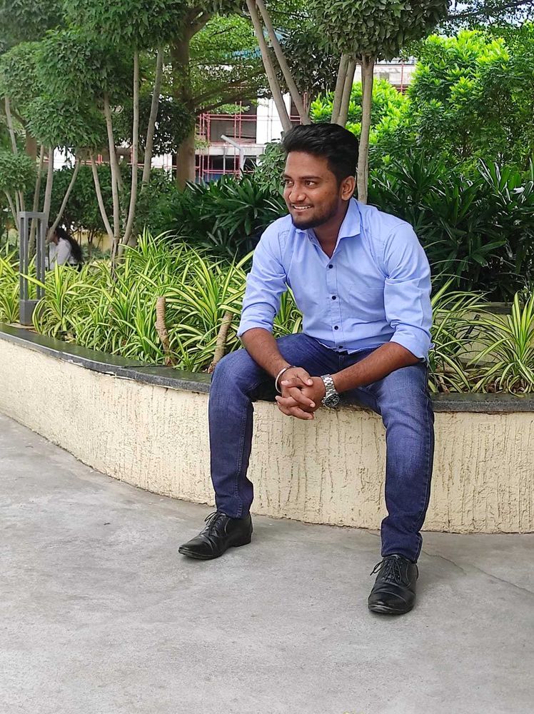 A Powder Blue Formal Shirt