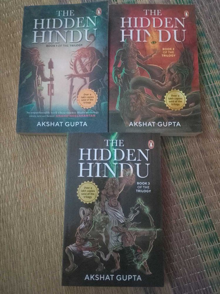 3 Books Of Hidden Hindu Series by Akshat Gupta