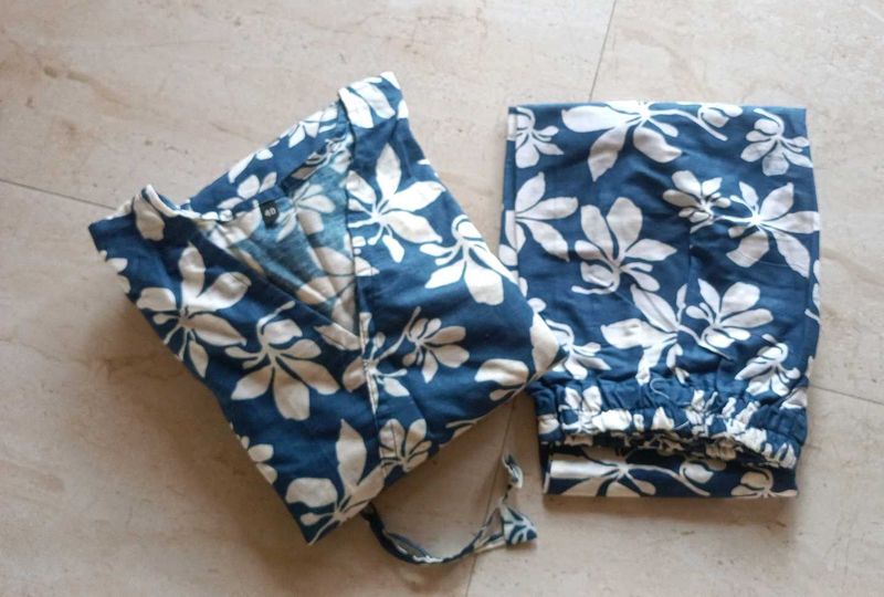 Navy Blue Co-ord Set