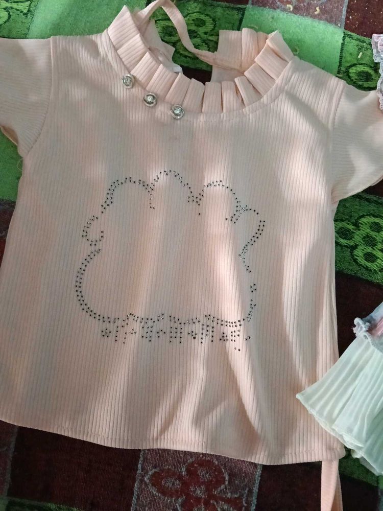 Cute Peach  2  top