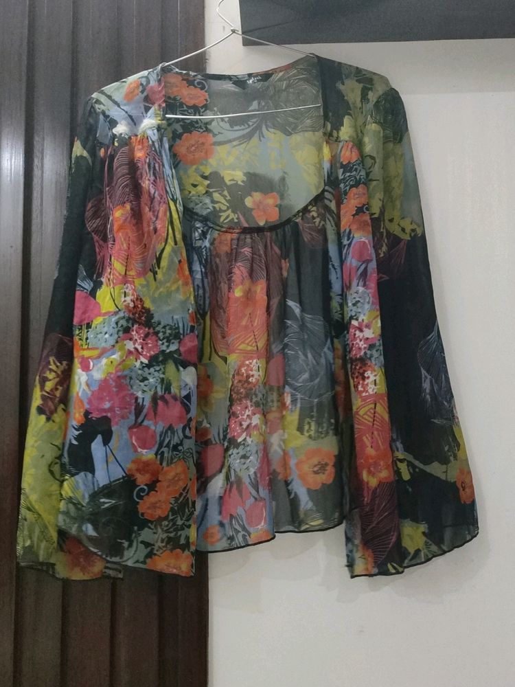 Splash  Pure Chiffon Shrug