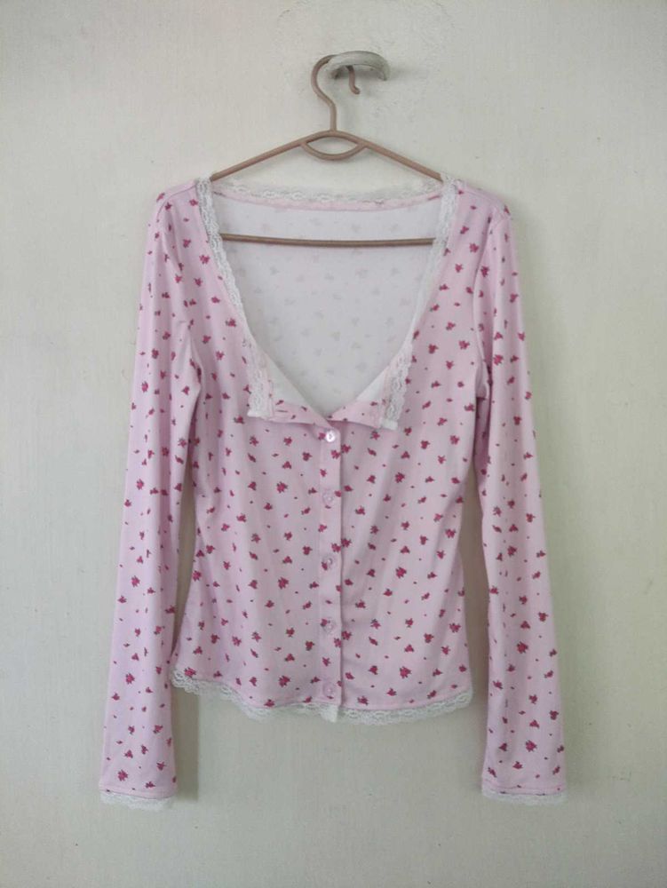 Savana Pink Floral Top