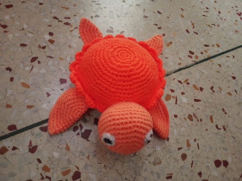 Crochet Turtle Toy