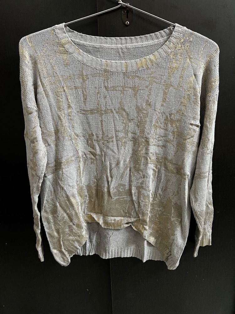 Silver Sweater/ Cardigan