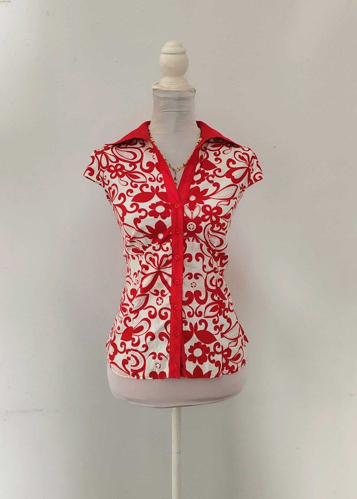 Y2k Printed Shirt