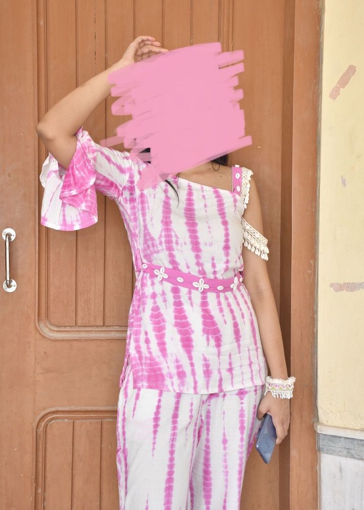 Tie-Dye Kurta Set