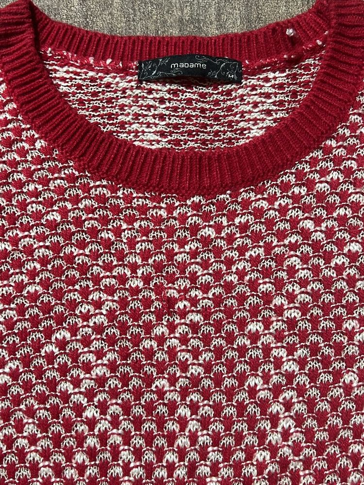 Madame Woolen T-shirt For Women