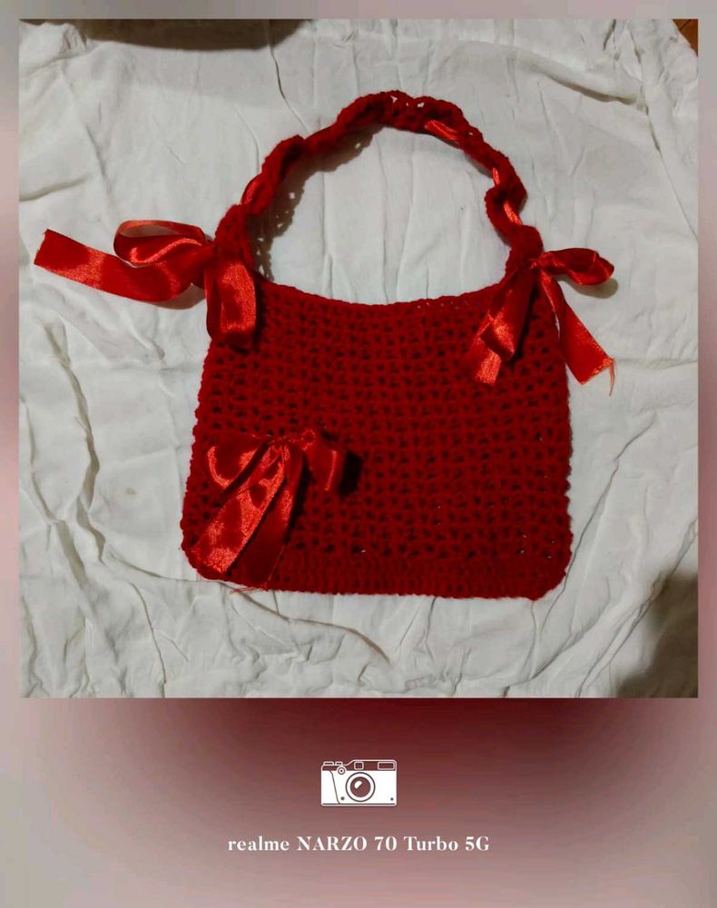 Crochet Hand Bag