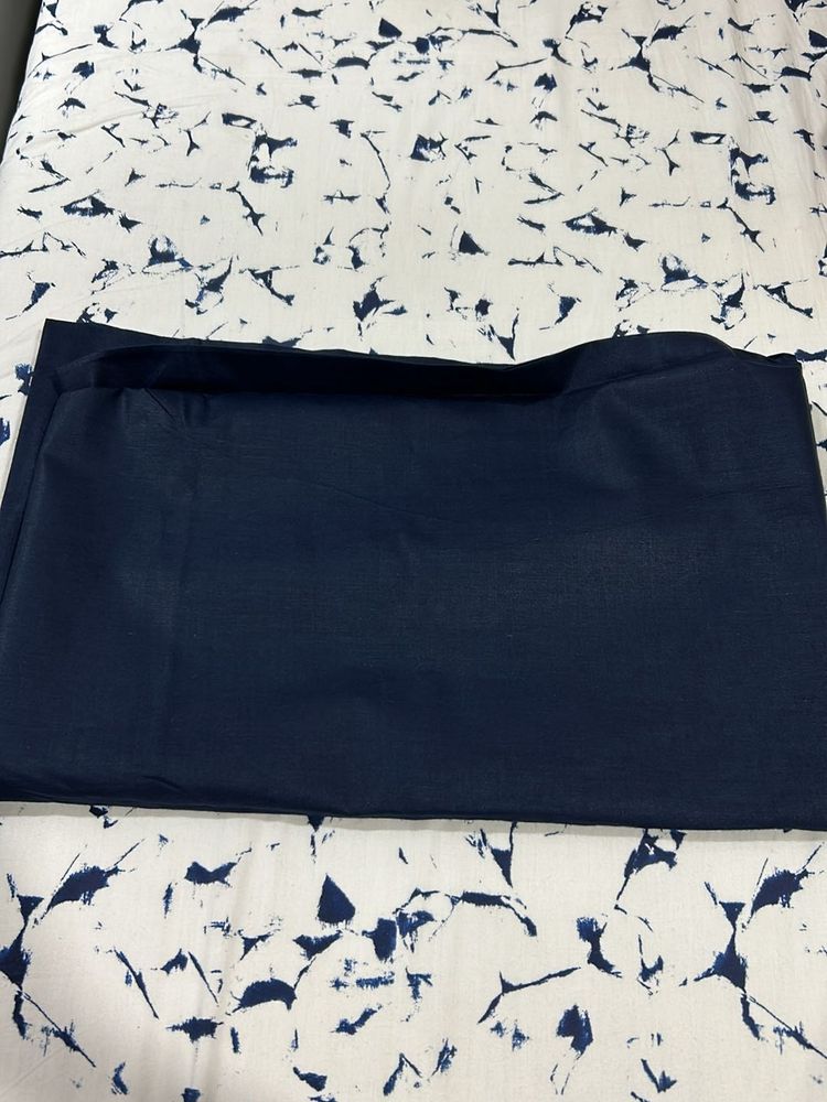 Navy Blue Salwar Cloth (Cotton)