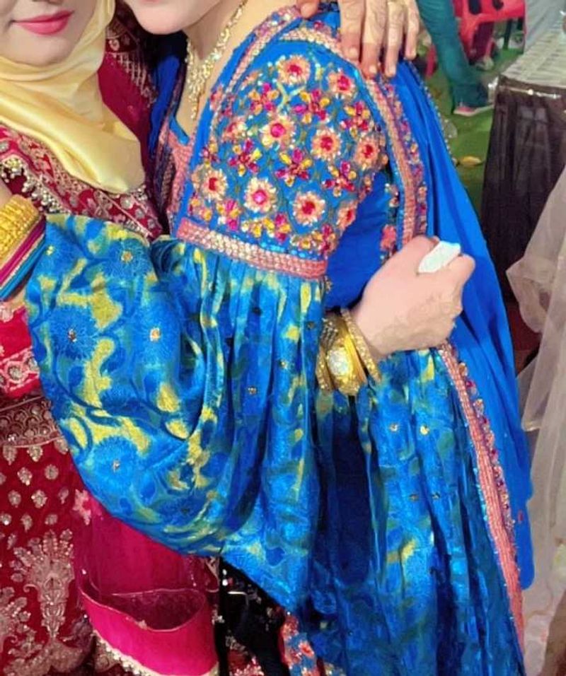 Very Beautiful Fish Cut Lahenga Wore Only 3 Tyms