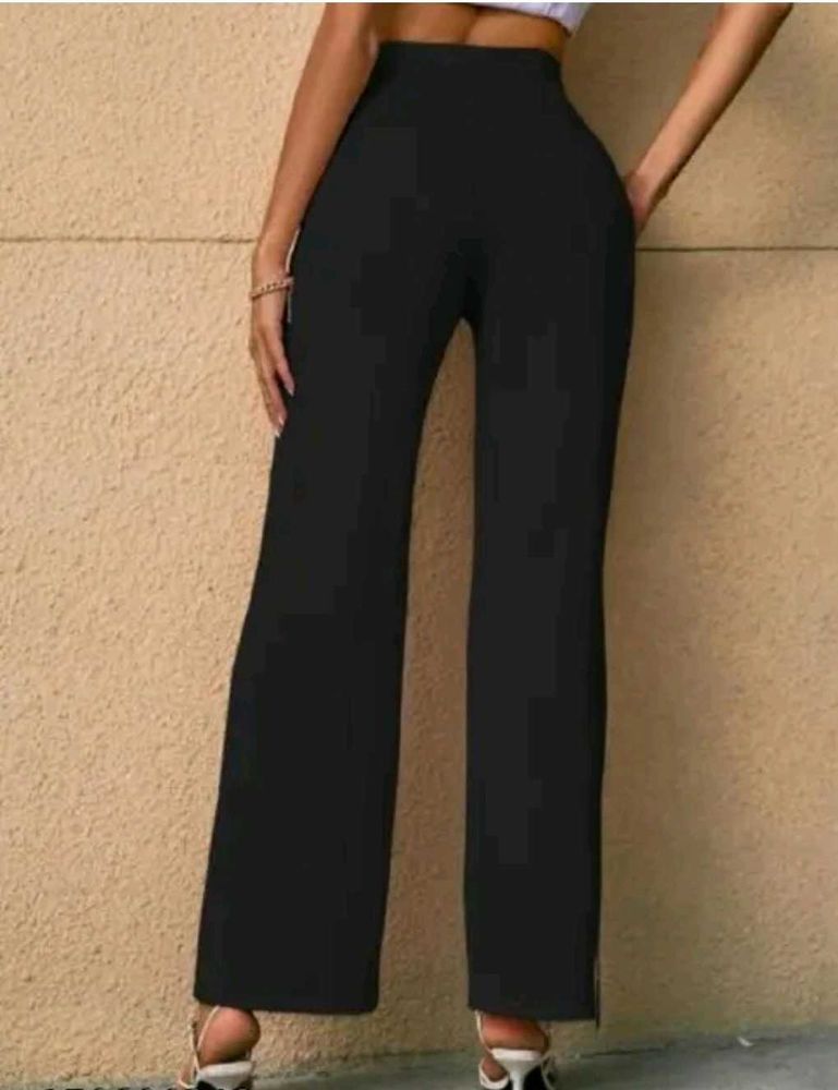 Black Flared Pants.