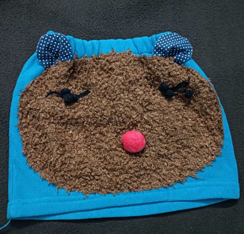 Cute Bear Skirt winter 🔥