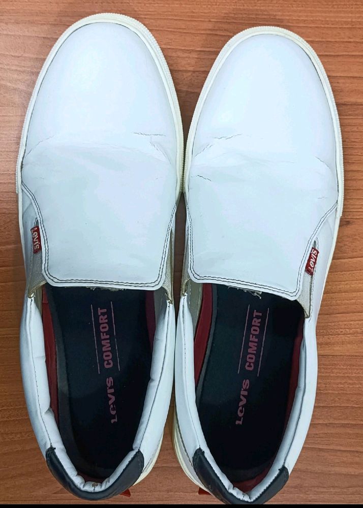 Levi Strauss Textured Slip-On Sneakers