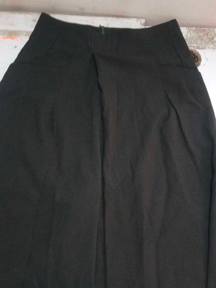 Black plazzo pants