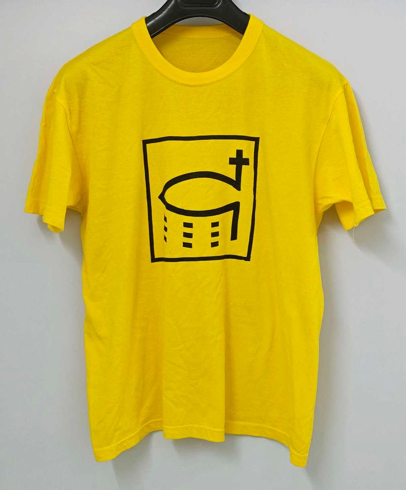 Yellow Graphic Tee