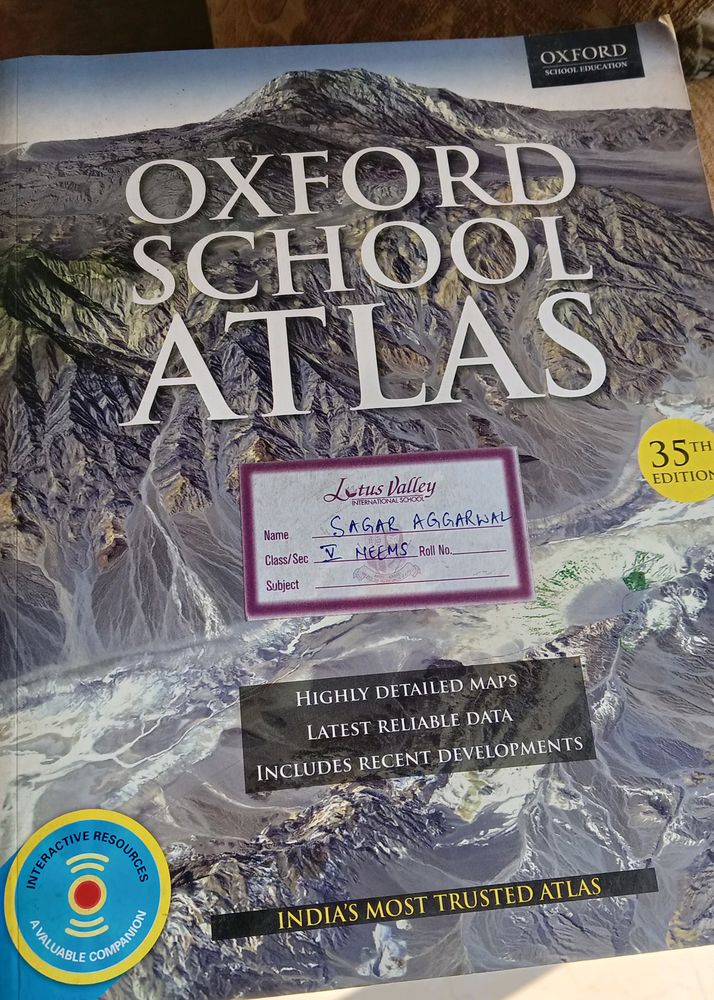 OXFORD SCHOOL ATLAS