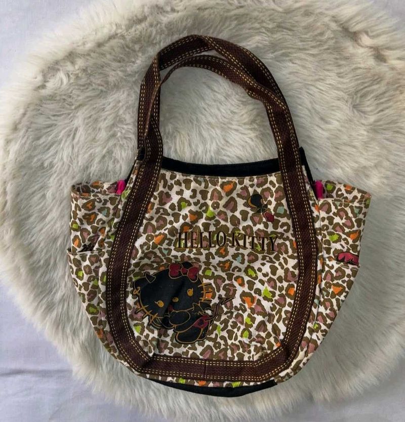 Hello Kitty Leopard Print Tote