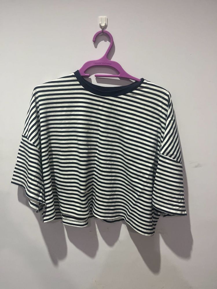 Striped Boxy T-Shirt