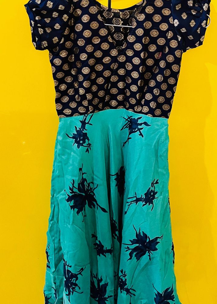 Floral Print Dress Handmade