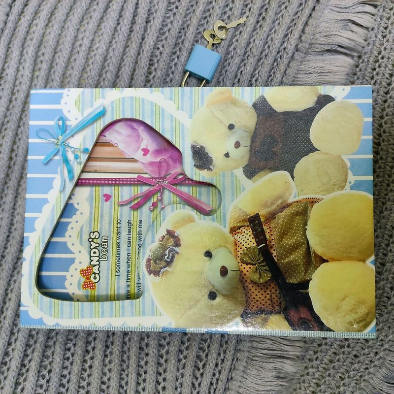 Secret diary ! Buy diary and get scrap papers free!