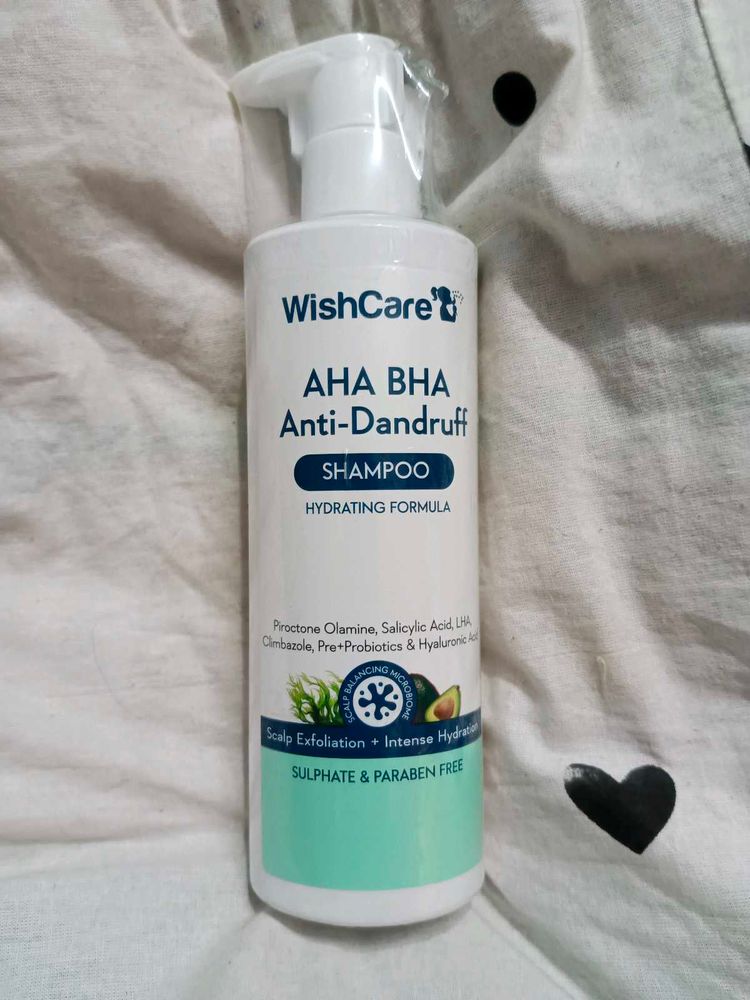WishCare AHA BHA Anti-Dandruff Shampoo