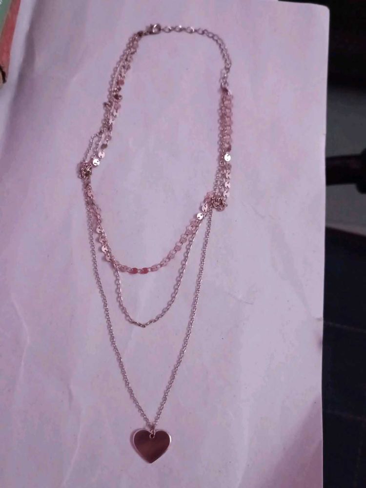 Layered Heart Necklace
