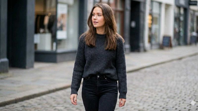 Dark Black Jeans 😎