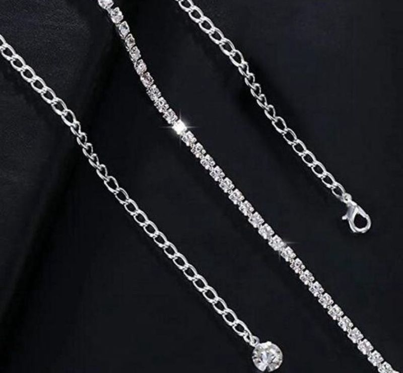 Rhinestone Waist Chain