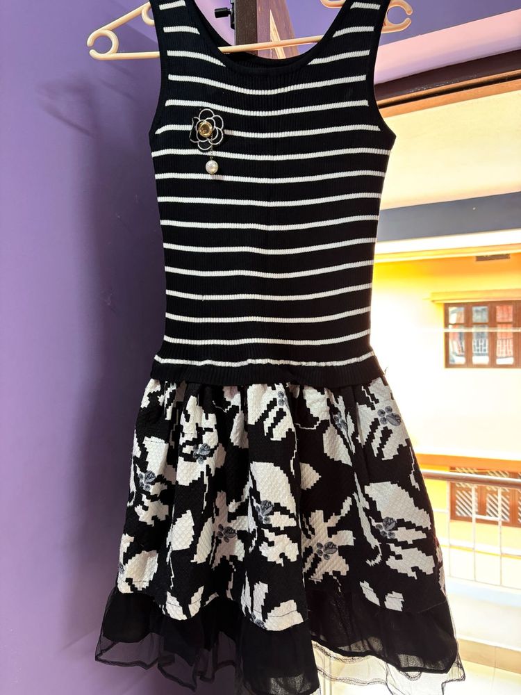 Black And White Dress