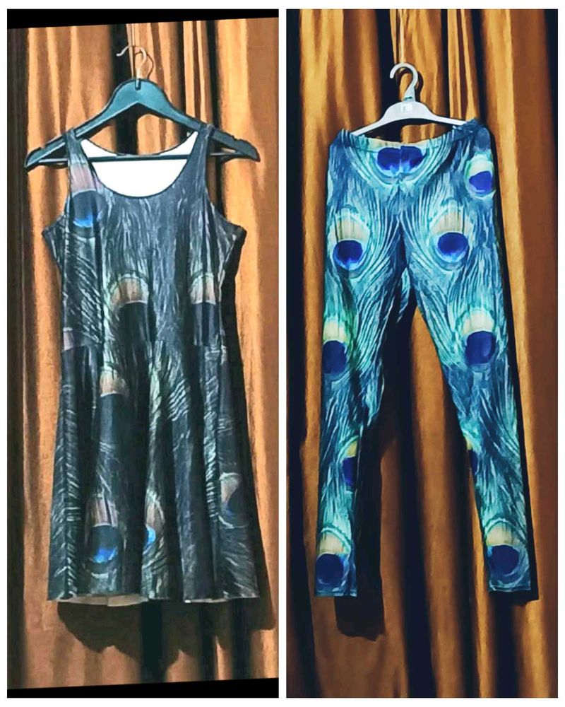 Combo Dress N Leggings
