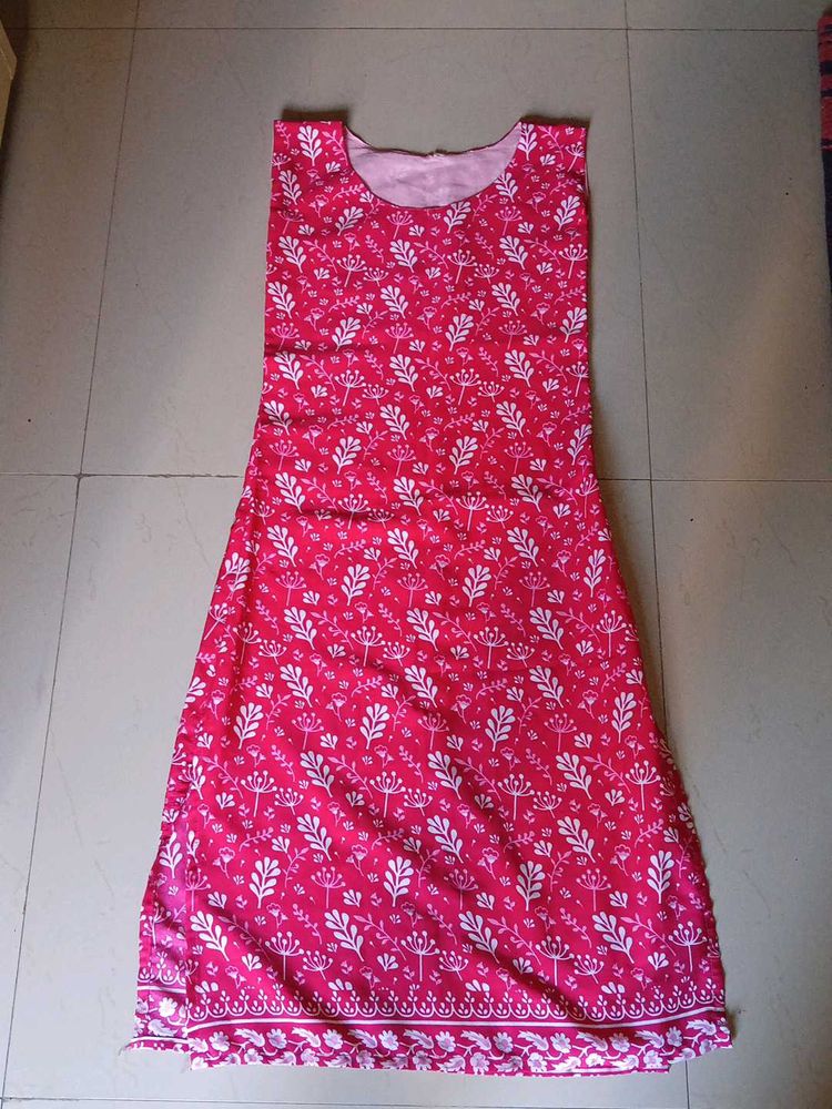 Floral Print Kurta ( size s )