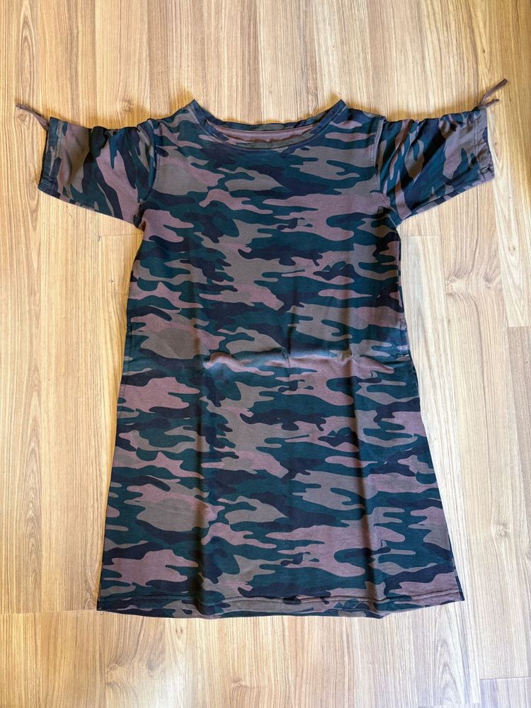 Camo Print Dress