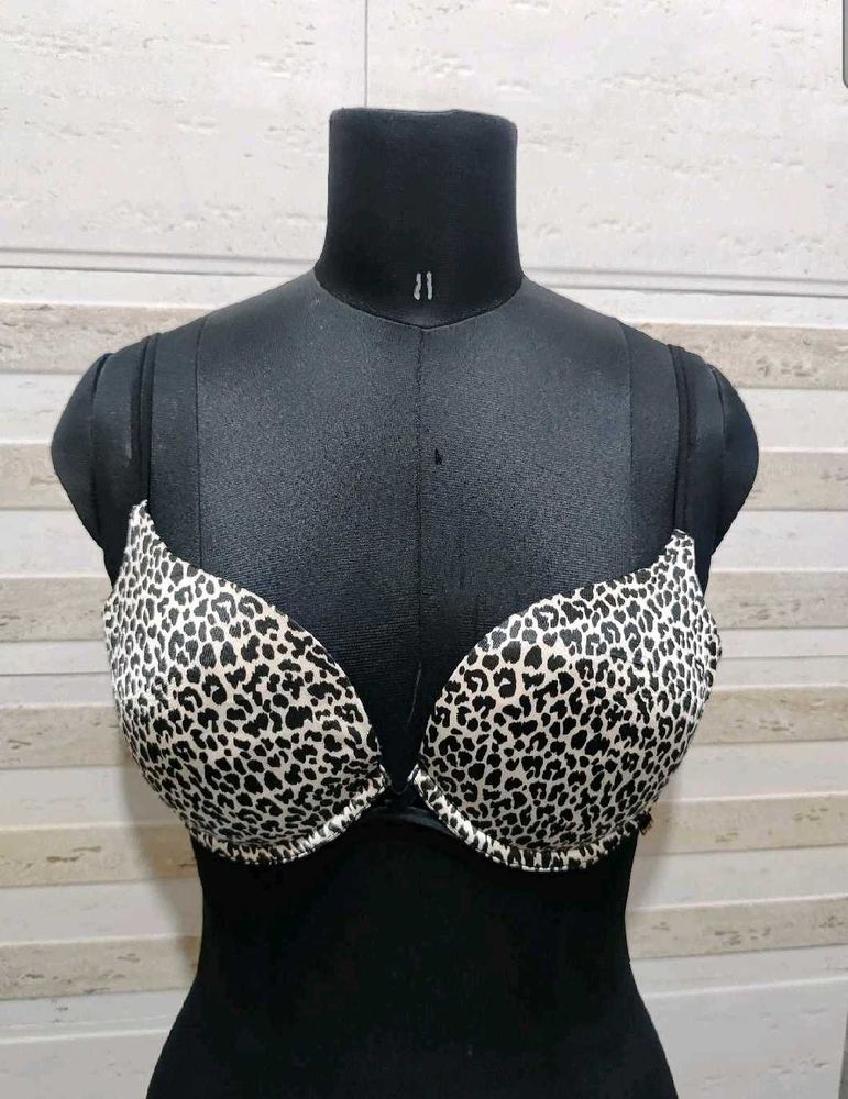 Leopard Print Bra