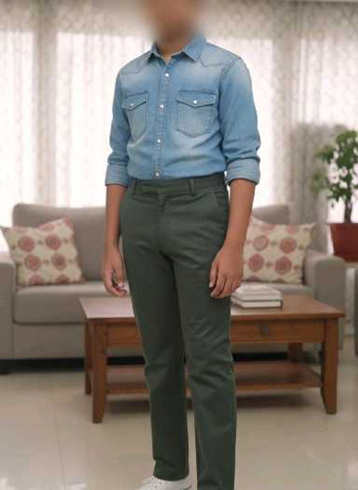 Men&#39;s Olive Green Pants