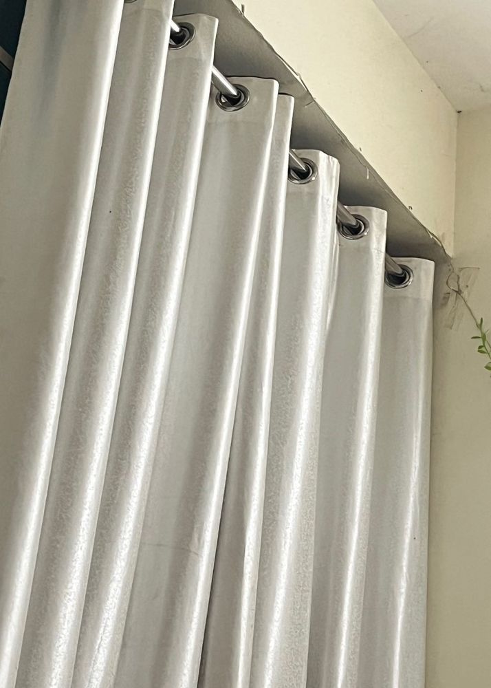 Elegant White Curtain Panels