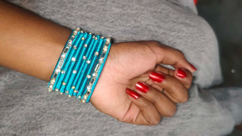 Teal Bangle Set❤️