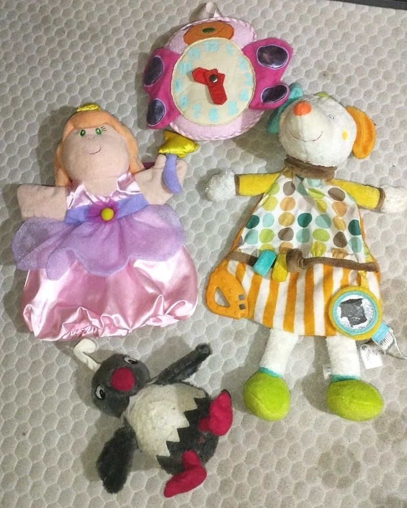 Soft Toys Combo Of 4