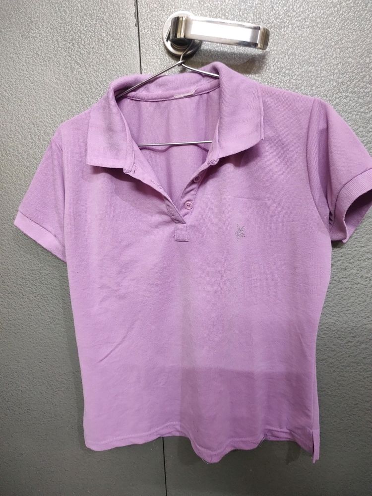 Polo T Shirt Lavender