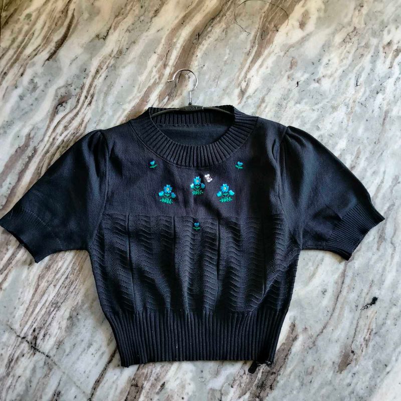 Crop Top Black 🖤