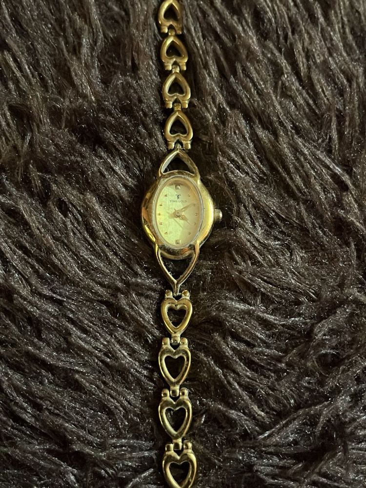 Vintage Heart Link Watch