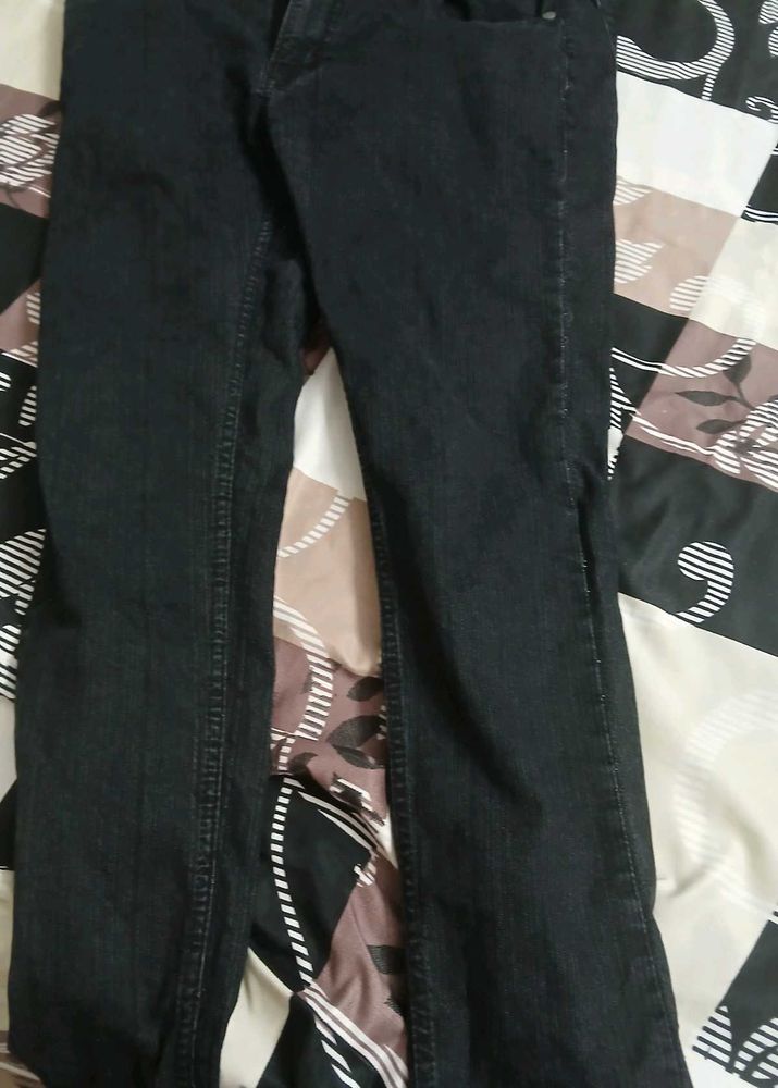 New Jeans Women Black