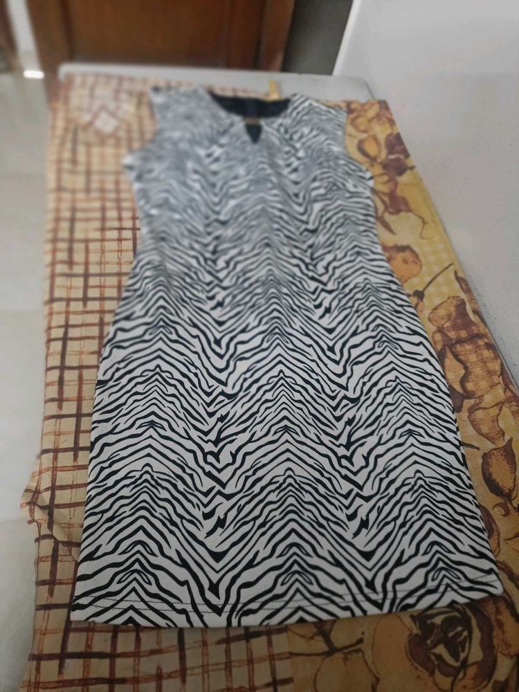 Zebra Print Dress